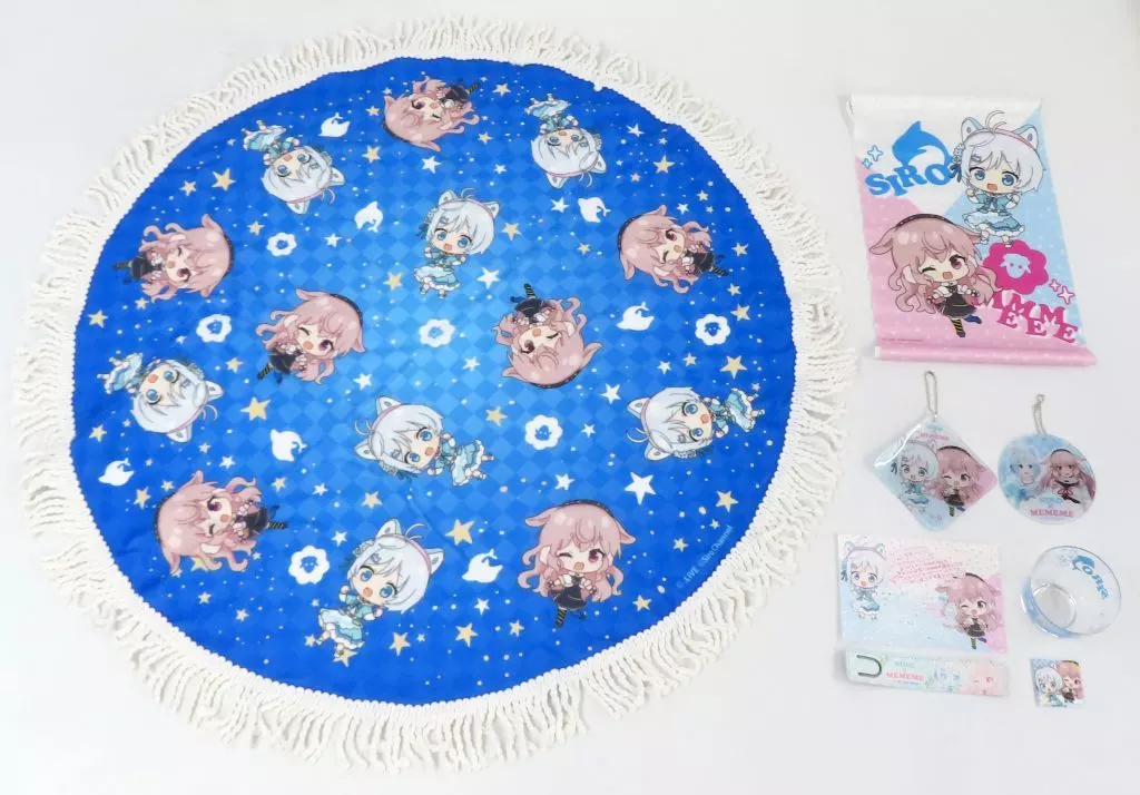 Dennou Shojo Siro & Mokota Mememe - Tableware - Towels - Postcard - Tapestry - Coaster - Badge - Key Chain - Bookmark - Tumbler, Glass - .LIVE