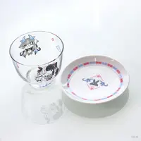 Debidebi Debiru & Yorumi Rena - Dish - Tumbler, Glass - Tableware - Nijisanji