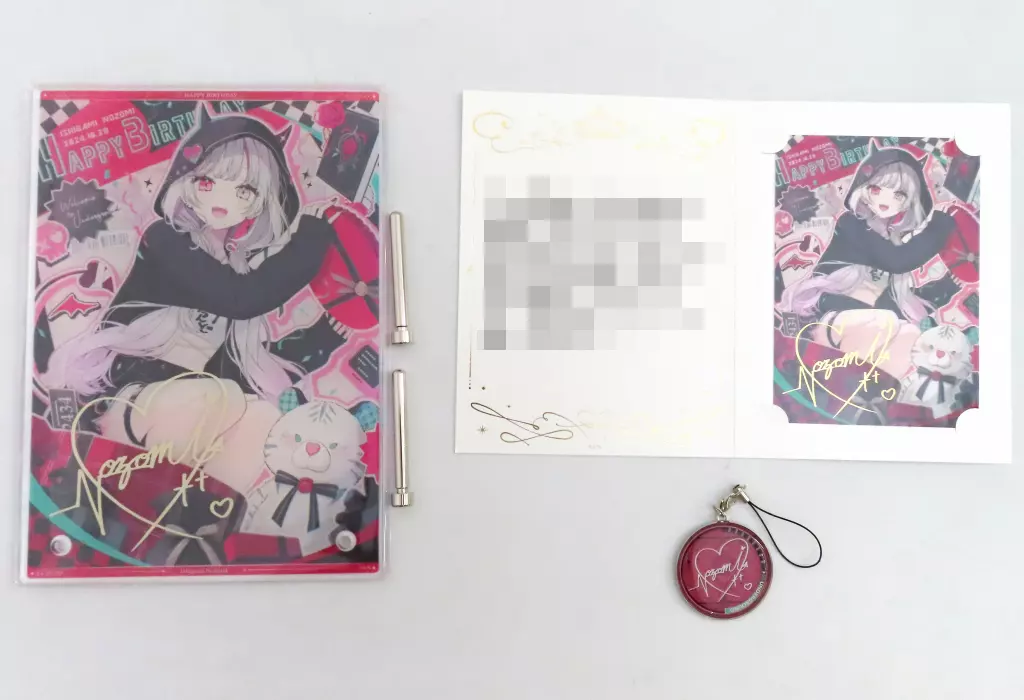 Ishigami Nozomi - Key Chain - Character Card - Acrylic Art Plate - Nijisanji