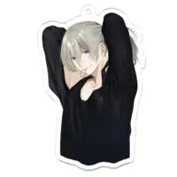 Nagame Resina - Acrylic Key Chain - Key Chain - VTuber Size-70 x 70 (mm)