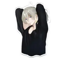 Nagame Resina - Acrylic Key Chain - Key Chain - VTuber Size-100 x 100 (mm)
