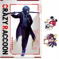 Crazy Raccoon - Ichiban Kuji - Stickers - Stationery - Plastic Folder - rion & VanilLa & kinako