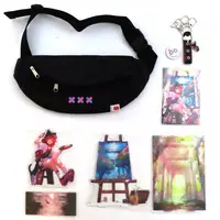 Nekota Tsuna - Badge - Postcard - Bag - Acrylic stand - Key Chain - Birthday Merch Complete Set - VSPO!