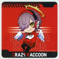 Daruma is God - Tableware - Coaster - Crazy Raccoon