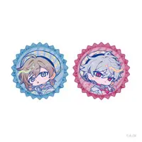 Kanae & Kuzuha - ChroNoiR New Retro Style - Badge - ChroNoiR