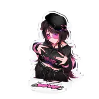 Inukai Mashiro - Acrylic stand - VTuber Size-70x70mm