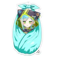 Necomare Eimu - Acrylic Key Chain - Key Chain - VTuber Size-100 x 100 (mm)
