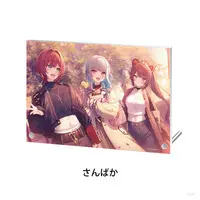 Sanbaka - Acrylic Art Plate - Lize Helesta & Inui Toko & Ange Katrina