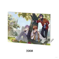 3SKM - Acrylic Art Plate - Kitami Yusei & Sakaki Ness & Kaisei