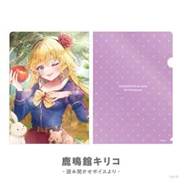 Rokumekan Kiriko - Stationery - Plastic Folder - Nijisanji