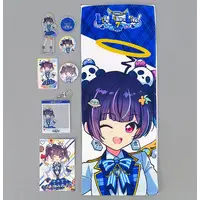 Tokui V Sora - Complete Set - Acrylic stand - Key Chain - Badge - Postcard - Acrylic Key Chain - Towels - Stickers - Character Card - VTuber