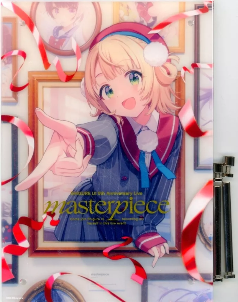 Shigure Ui - Acrylic Art Plate - Acrylic stand - VTuber