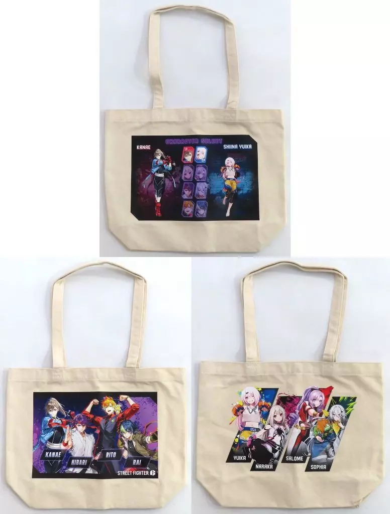 Nijisanji - Bag - Street Fighter 6 x Nijisanji