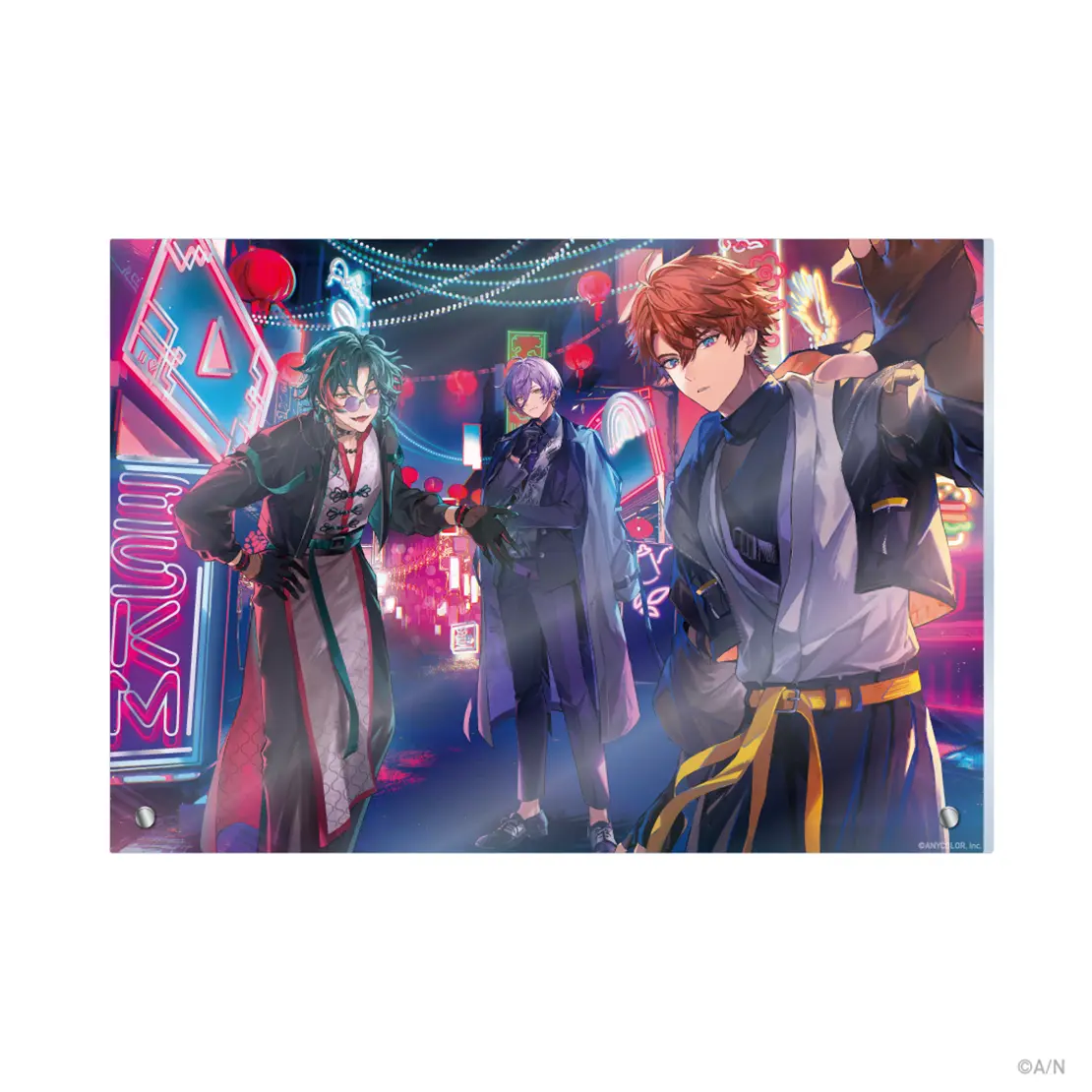 3SKM - Acrylic Art Plate - Sakaki Ness & Kitami Yusei & Kaisei