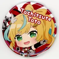 Tachitsute Toto - NIJISANJI Petit - Badge - Nijisanji