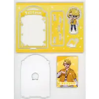 Tattsun - Character Card - Acrylic stand - Colorful Peach