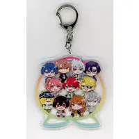 Colorful Peach - Acrylic Key Chain - Key Chain