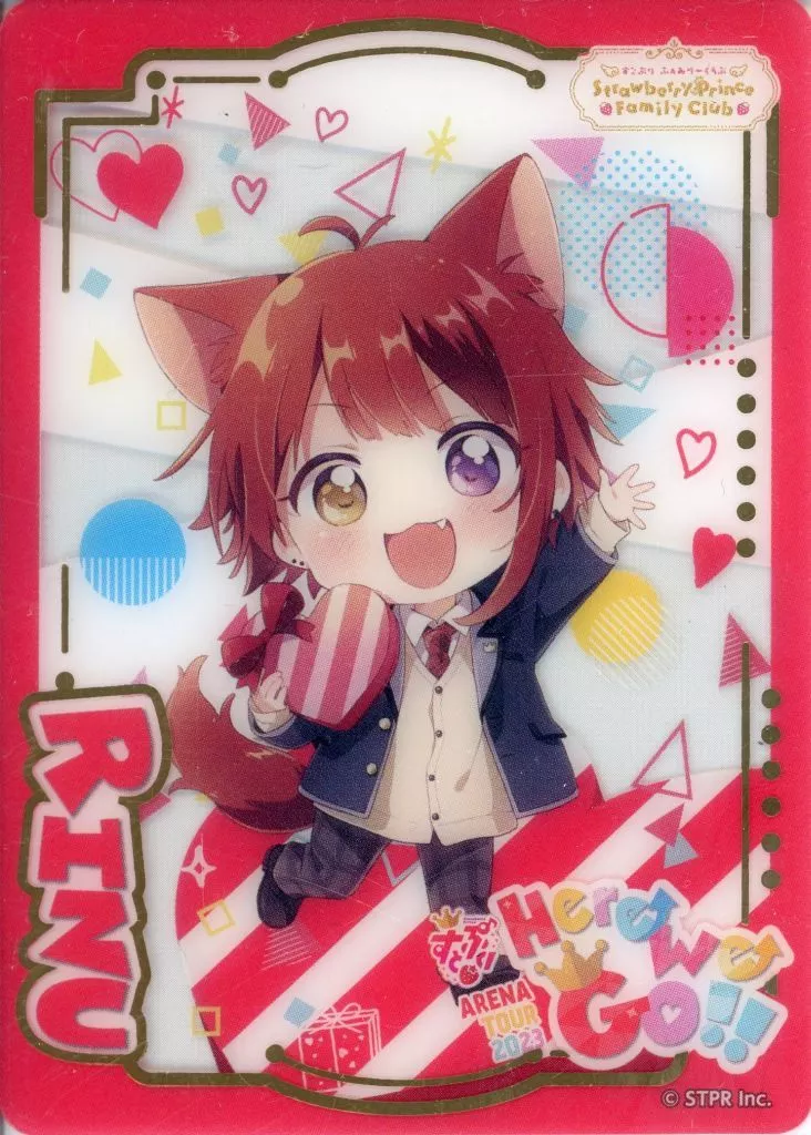 Rinu - Character Card - Strawberry Prince