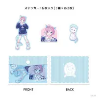 Yuhi Riri - Case - Stickers - Nijisanji Wannyan Days - Nijisanji