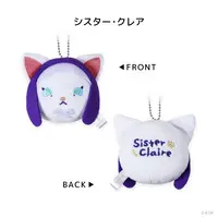 Sister Claire - Key Chain - Plush - Nijisanji Wannyan Days - Nijisanji