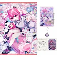 Sasaki Saku - Tapestry - Character Card - Birthday Merch Complete Set - Key Chain - Acrylic Art Plate - Nijisanji