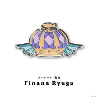 Finana Ryugu - Badge - Nijisanji