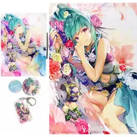 Finana Ryugu - Acrylic Key Chain - Badge - Tapestry - Acrylic Art Plate - Birthday Merch Complete Set - Nijisanji