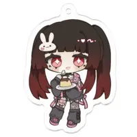 Unohana Yuzuki - Acrylic Key Chain - Key Chain - VTuber Size-50 x 50 (mm)
