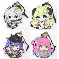 hololive - Petanko Trading Rubber Strap - Key Chain - Himemori Luna & Tokoyami Towa & Tsunomaki Watame & Amane Kanata
