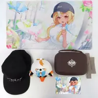Shiranui Flare - Complete Set - Trading Card Supplies - Plush - Postcard - Desk Mat - Pouch - Cap - Hand-signed - hololive