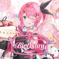 Kuramochi Meruto - Tapestry - Character Card - Key Chain - Acrylic Art Plate - Birthday Merch Complete Set - Nijisanji