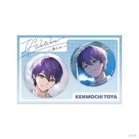 Kenmochi Toya - Nijisanji If We Were - Badge - Togabito