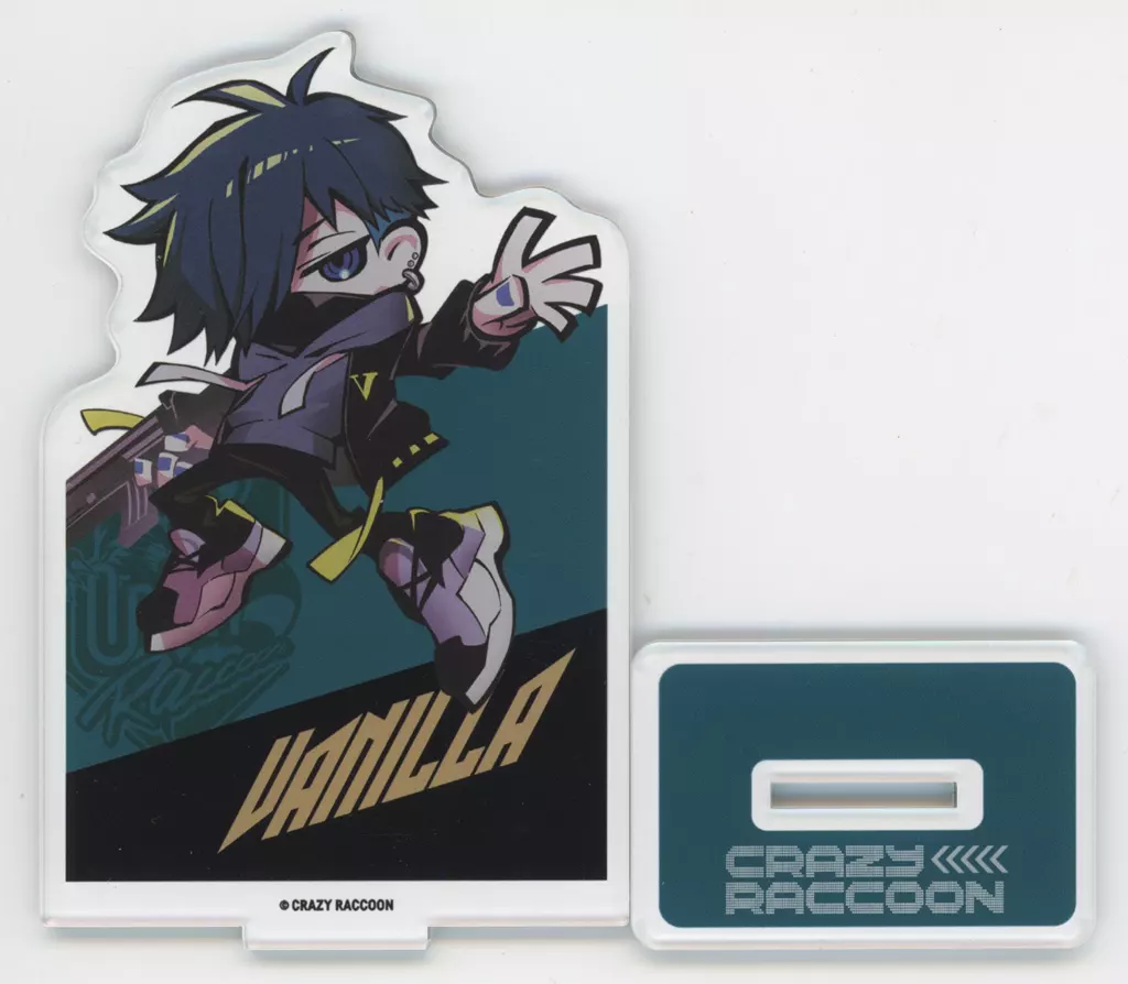 VanilLa - DMM Scratch! - Acrylic stand - Crazy Raccoon