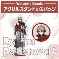 Ryoma Barrenwort - Nijisanji Welcome Goods - Badge - Nijisanji