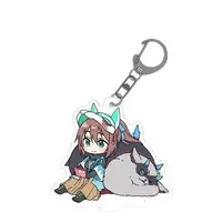 Ojiki-chan - Acrylic stand - Key Chain - Acrylic Key Chain - VTuber