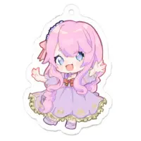 Wataameko - Key Chain - Acrylic Key Chain - VTuber Size-50 x 50 (mm)