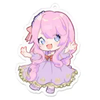 Wataameko - Key Chain - Acrylic Key Chain - VTuber Size-70 x 70 (mm)