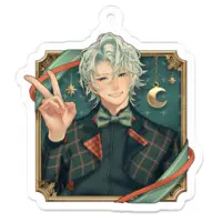 Hazuki Shogo - Acrylic Key Chain - Key Chain - VTuber Size-50 x 50 (mm)