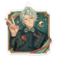Hazuki Shogo - Acrylic Key Chain - Key Chain - VTuber Size-70 x 70 (mm)