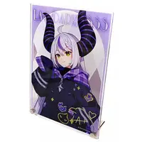 La+ Darknesss - hololive Kuji holo-LIFE - Acrylic Art Plate - Acrylic stand - hololive