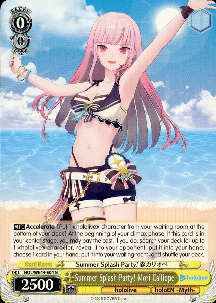 Mori Calliope - Weiss Schwarz - Trading Card - hololive