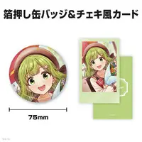 Morinaka Kazaki - Character Card - Badge - Nijisanji