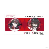 Vox Akuma - Badge - Luxiem
