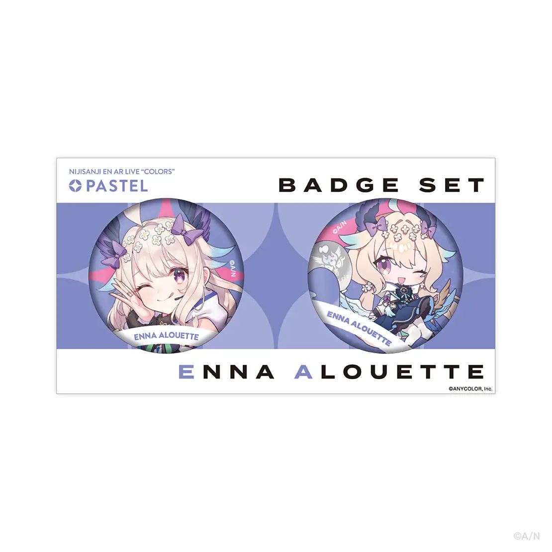 Enna Alouette - Badge - Nijisanji (【NIJISANJI EN AR LIVE 
