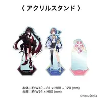 Nanahoshi Nana & Fuuki Michiru - Character Card - Acrylic stand - GanGun Girls