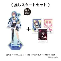 Nanahoshi Nana & Fuuki Michiru - Character Card - Acrylic stand - GanGun Girls