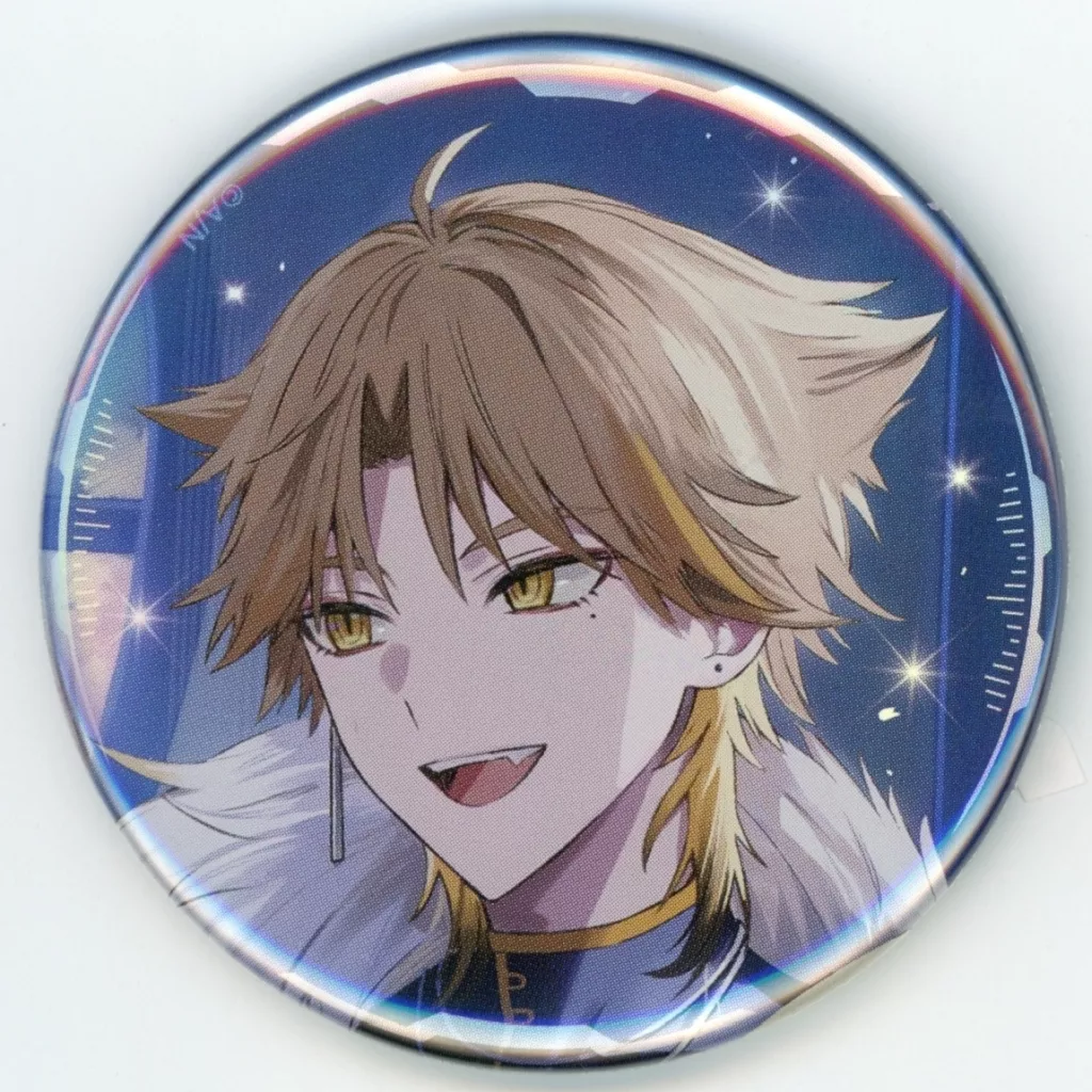 伏見ガク DMM スクラッチ デフォルメ 缶バッジ Fushimi Gaku - Badge - TOGABITO 7th Anniv. - TOGABITO (伏見ガク