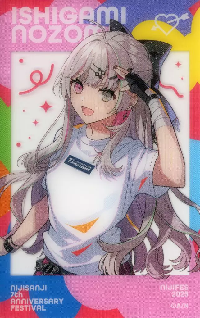 Ishigami Nozomi - Character Card - Nijisanji (Random Item)