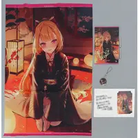 Takamiya Rion - Key Chain - Character Card - Tapestry - Acrylic Art Plate - Birthday Merch Complete Set - Nijisanji