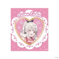 Reimu Endou - Heart Badge - Badge - Nijisanji